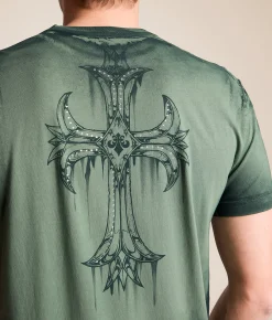 Affliction Jump T-Shirt Lily Pad Online