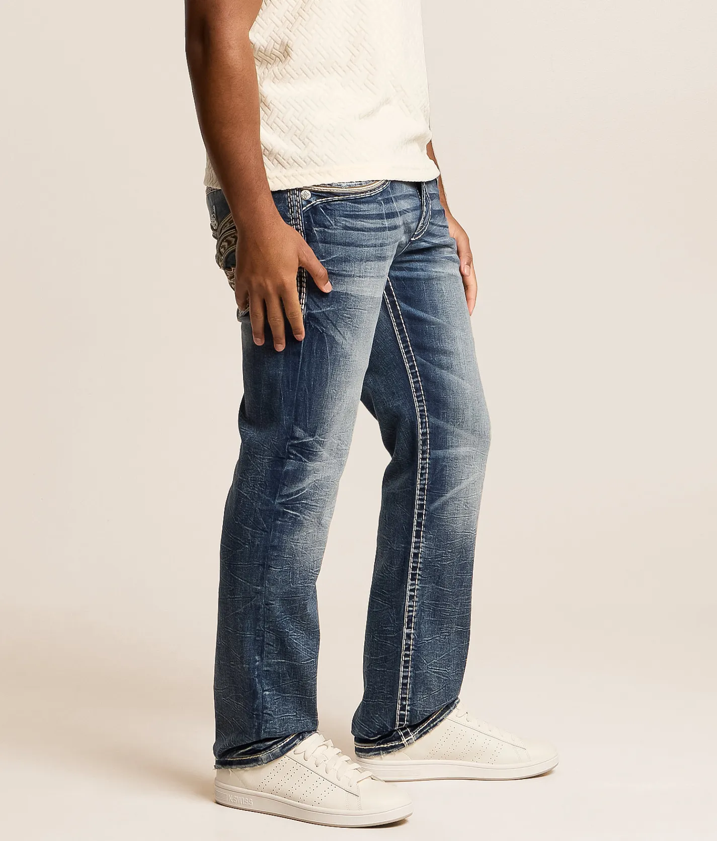 Rock Revival Kaede Straight Stretch Jean Kaede J202 Sale