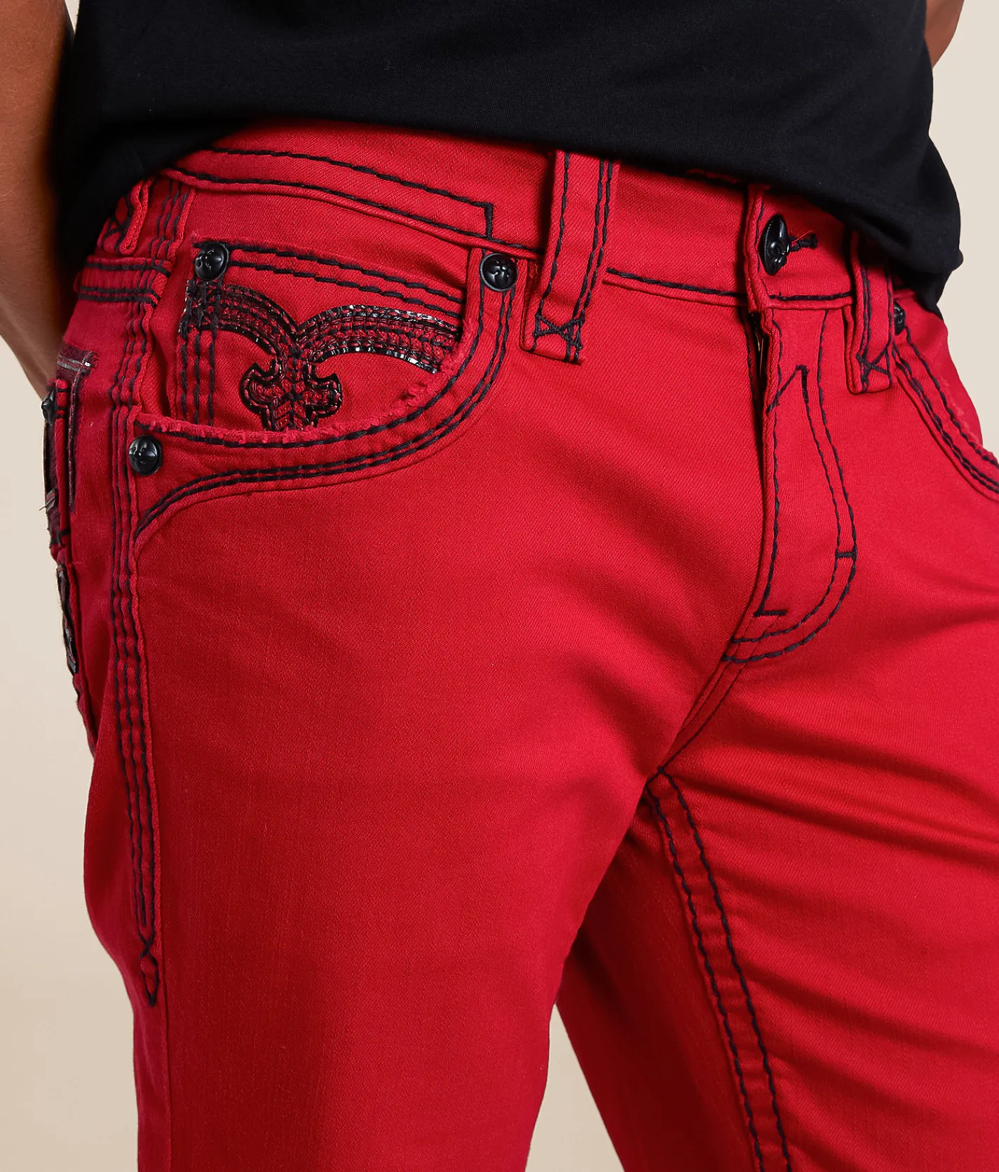 Rock Revival Kaede Straight Stretch Jean Kaede J201 New