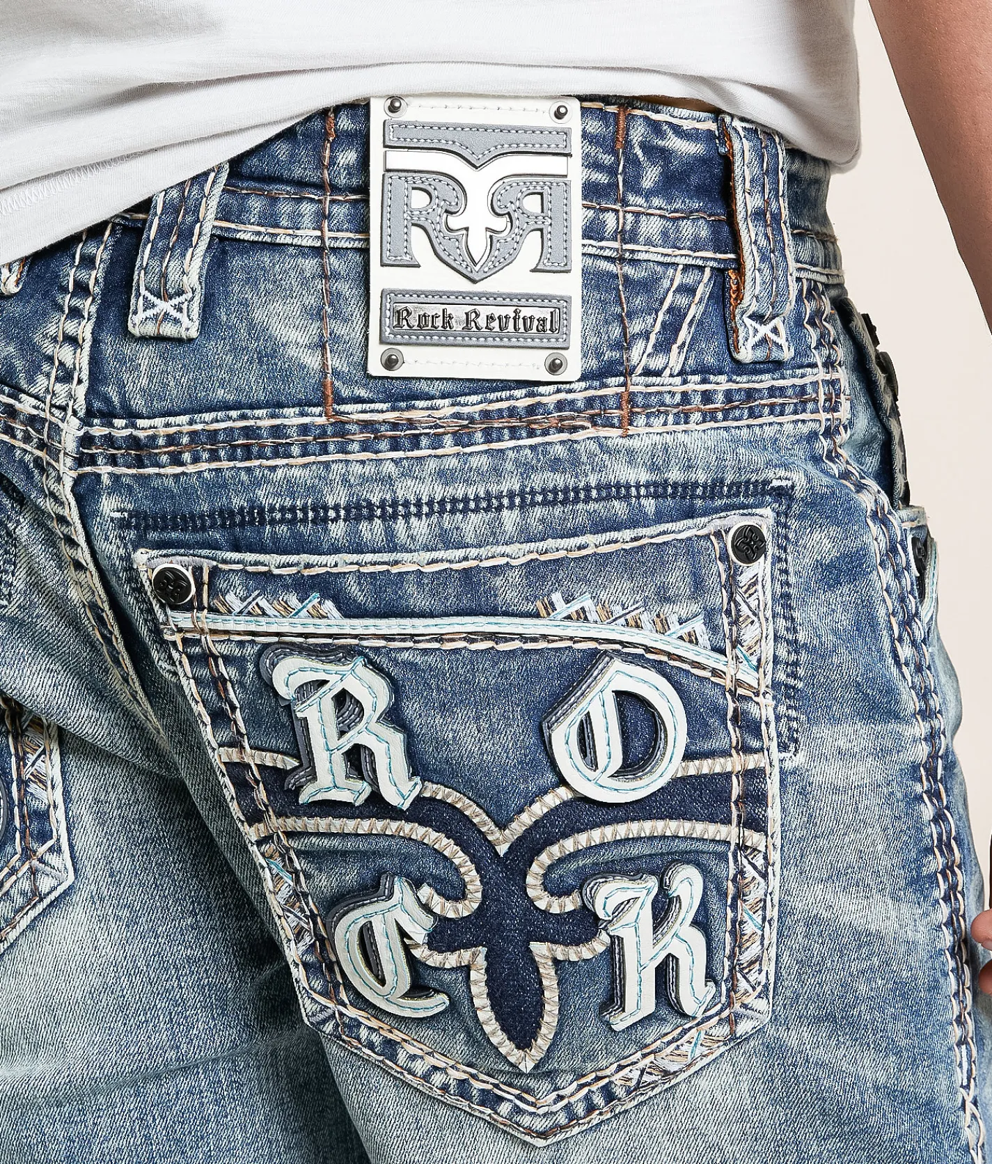 Rock Revival Kaelo Relaxed Taper Stretch Jean Kaelo EQ200 Sale