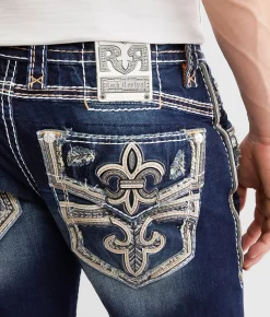 Rock Revival Jeans|Bottoms | Rock Revival Kaiden Straight Stretch Jean Kaiden J202