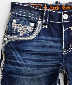 Rock Revival Jeans|Bottoms | Rock Revival Kaiden Straight Stretch Jean Kaiden J202