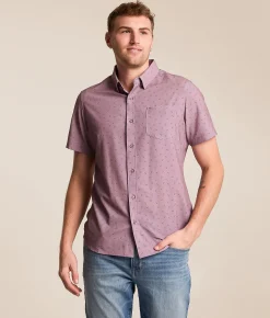 7Diamonds Kairi Performance Stretch Shirt Lavender Outlet
