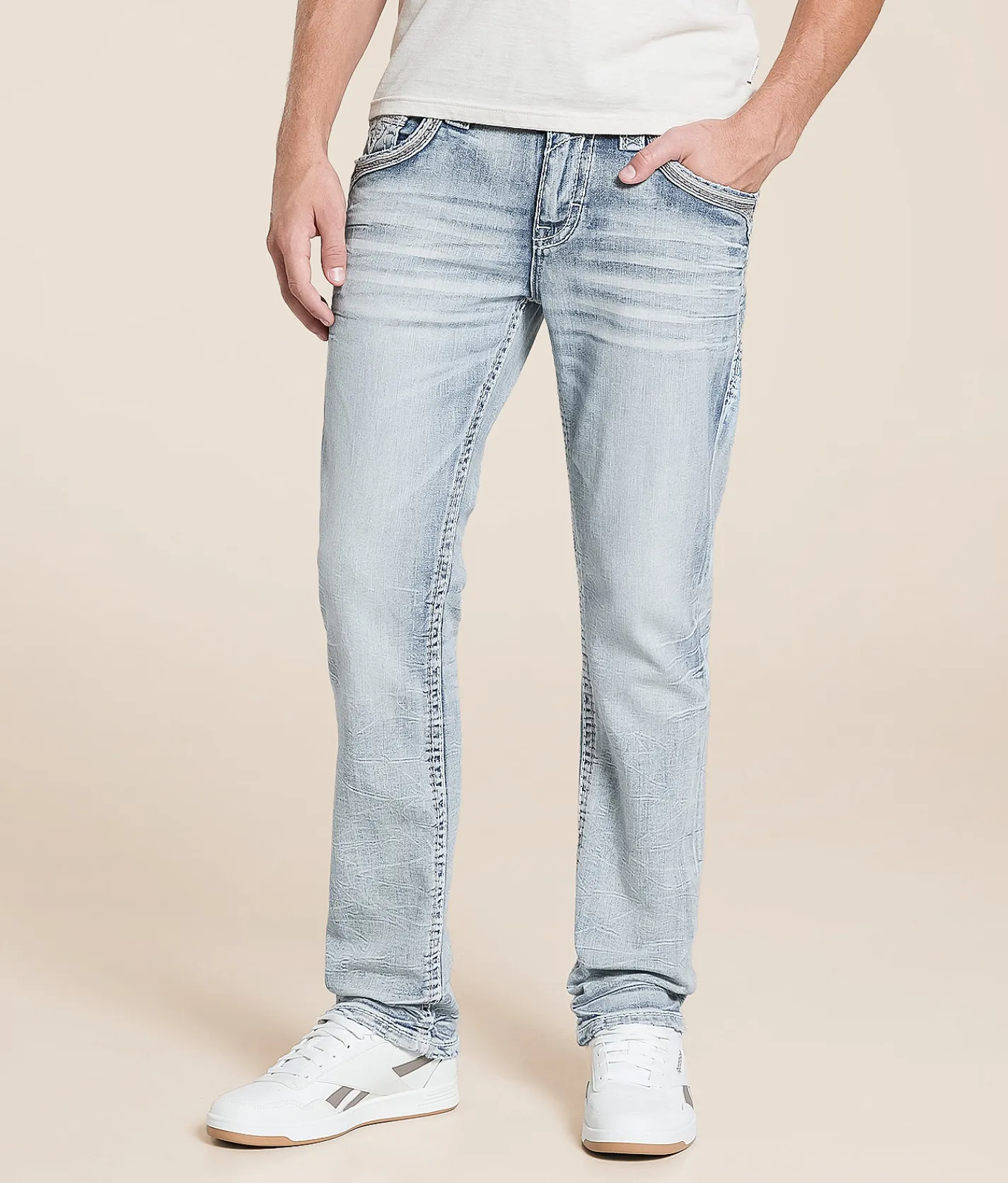 Rock Revival Kairo Slim Straight Stretch Jean Kairo SJ203 Outlet