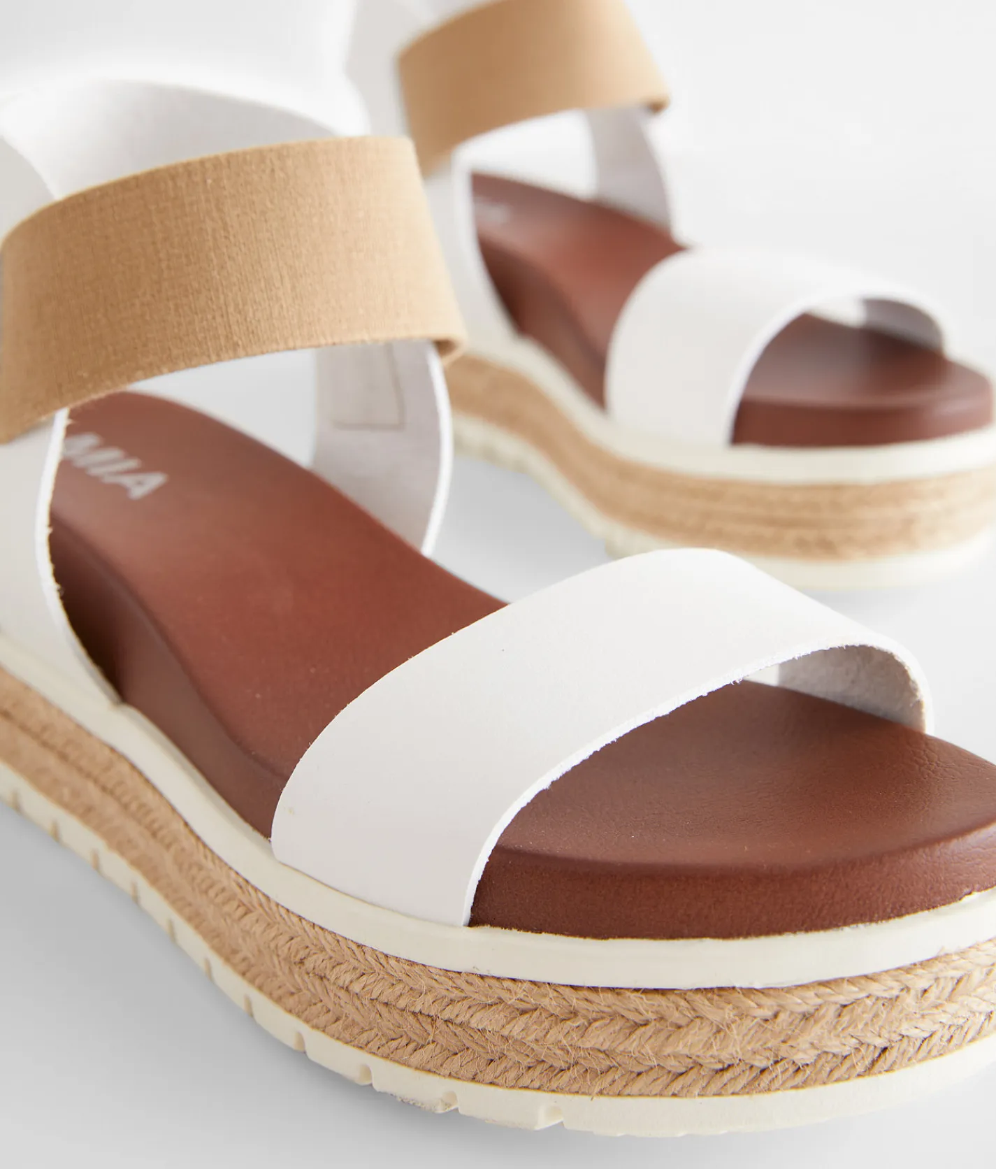 Shoes | Mia Kandice Wedge Sandal White