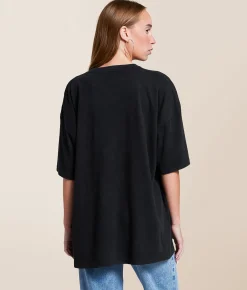 Tops | Gameday SOCIAL® Kansas Jayhawks Oversized T-Shirt Black