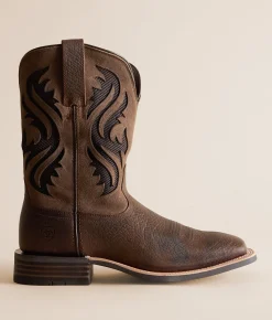 Shoes | Ariat Kanyon Toughstock VenTEK Leather Cowboy Boot Earth Adobe Mocha Suede
