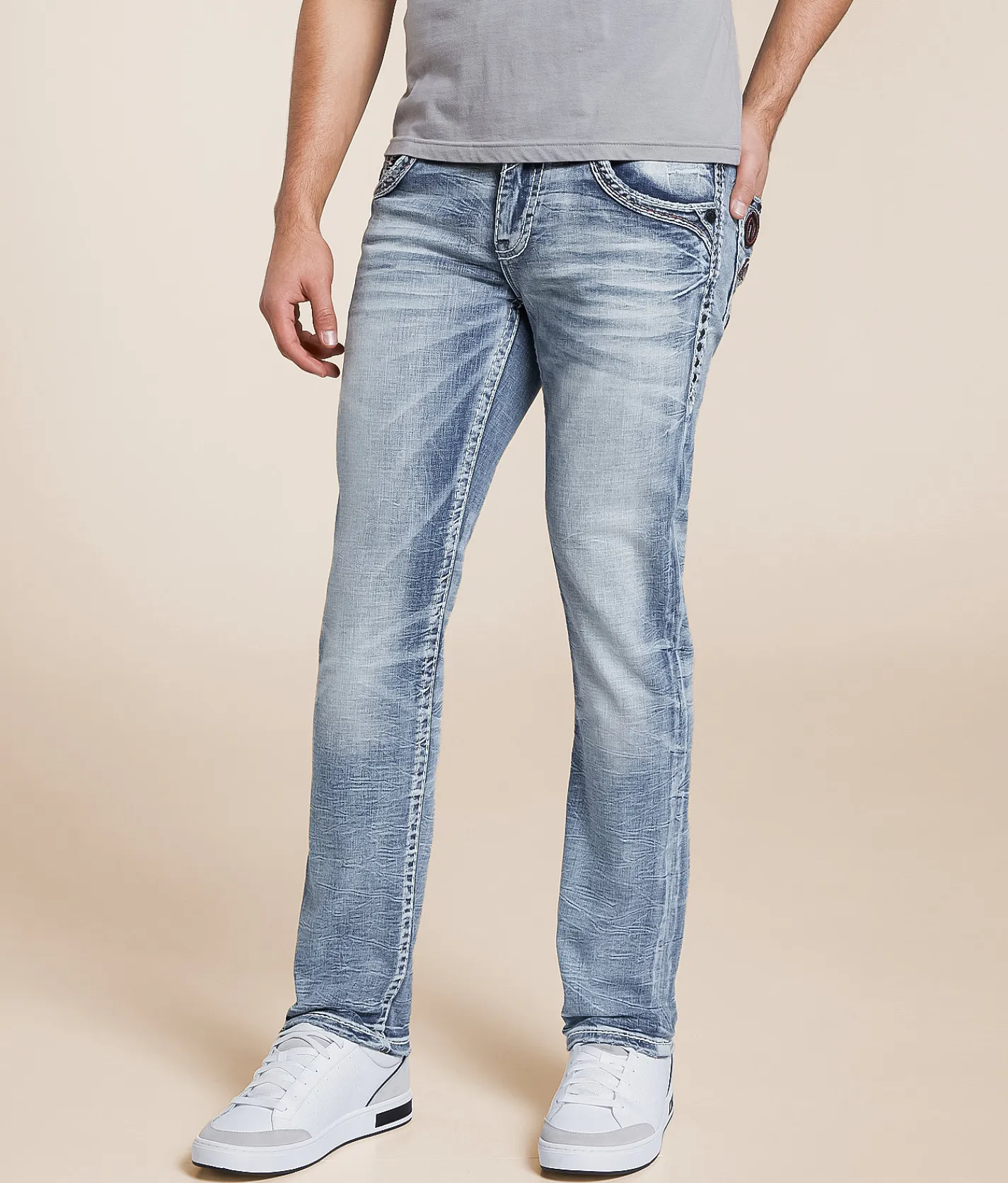 Rock Revival Karunn Slim Straight Stretch Jean Karunn SJ200 Online