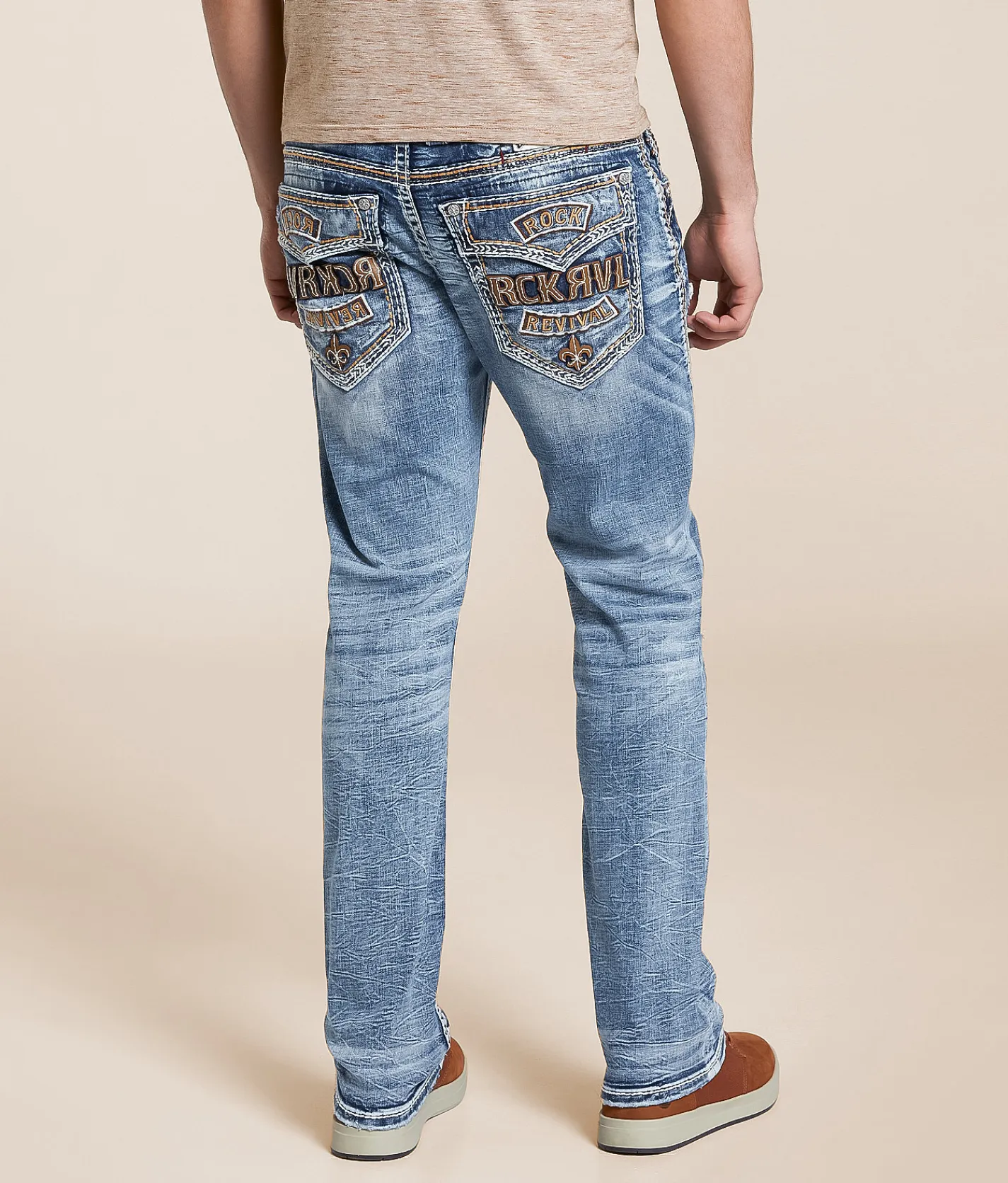 Jeans | Rock Revival Kaston Slim Straight Stretch Jean Kaston SJ201