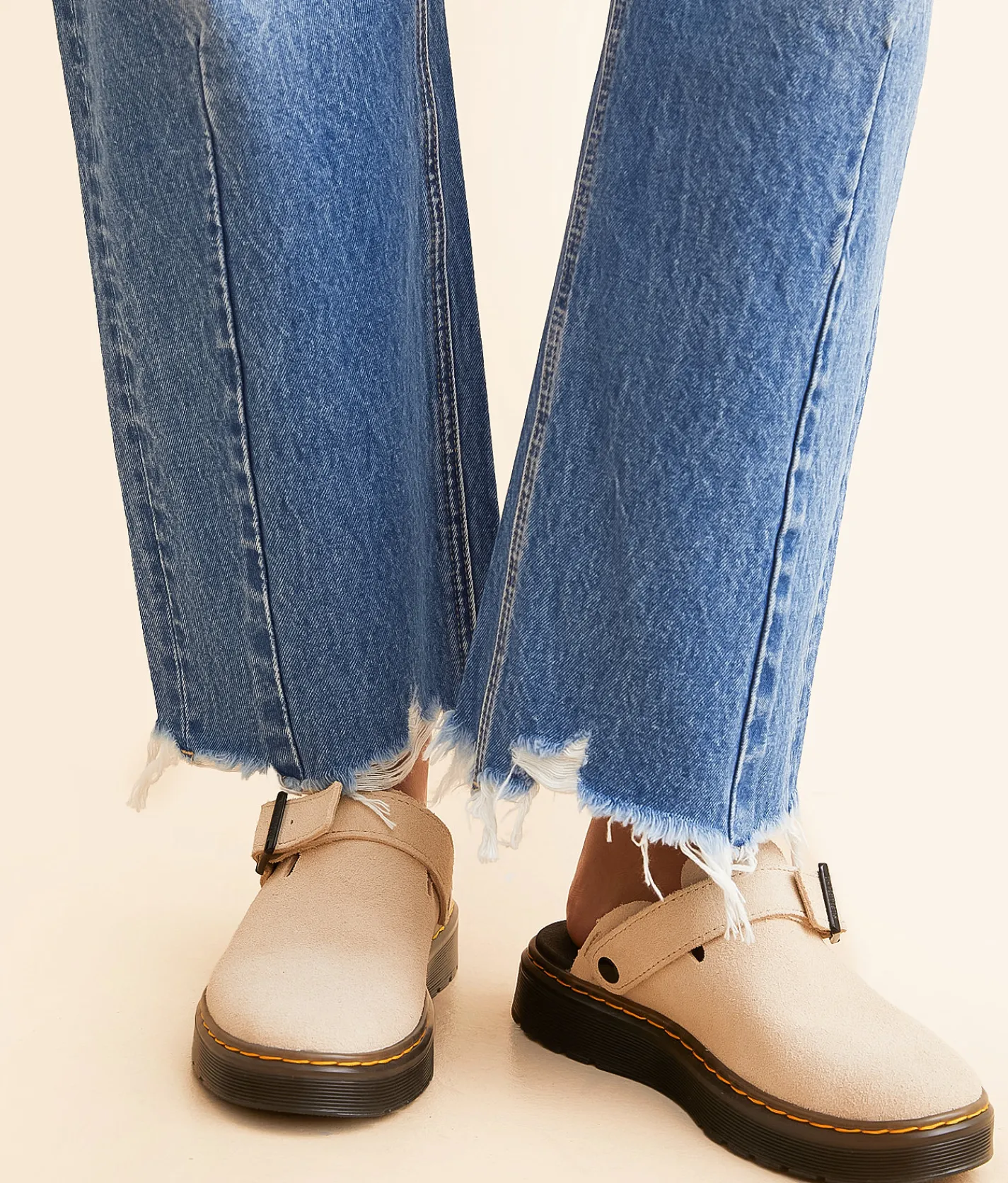 Jeans | VERVET by Flying Monkey Kate High Rise Barrel Leg Jean Ludic