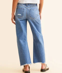 Jeans | VERVET by Flying Monkey Kate High Rise Barrel Leg Jean Ludic