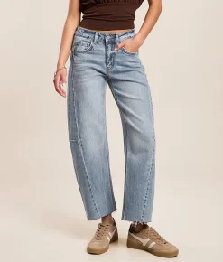 VERVET by Flying Monkey Kate High Rise Barrel Stretch Jean Loftiness