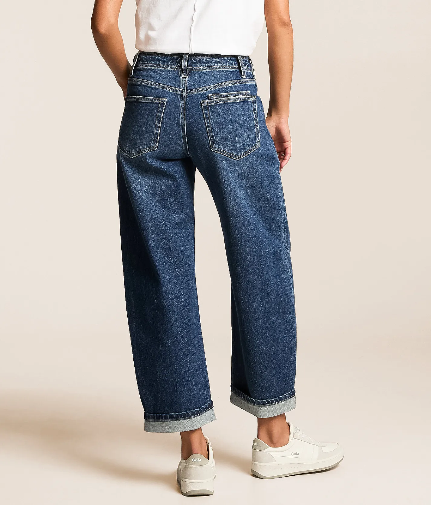 VERVET by Flying Monkey Kate High Rise Barrel Stretch Jean Serene Summit Online