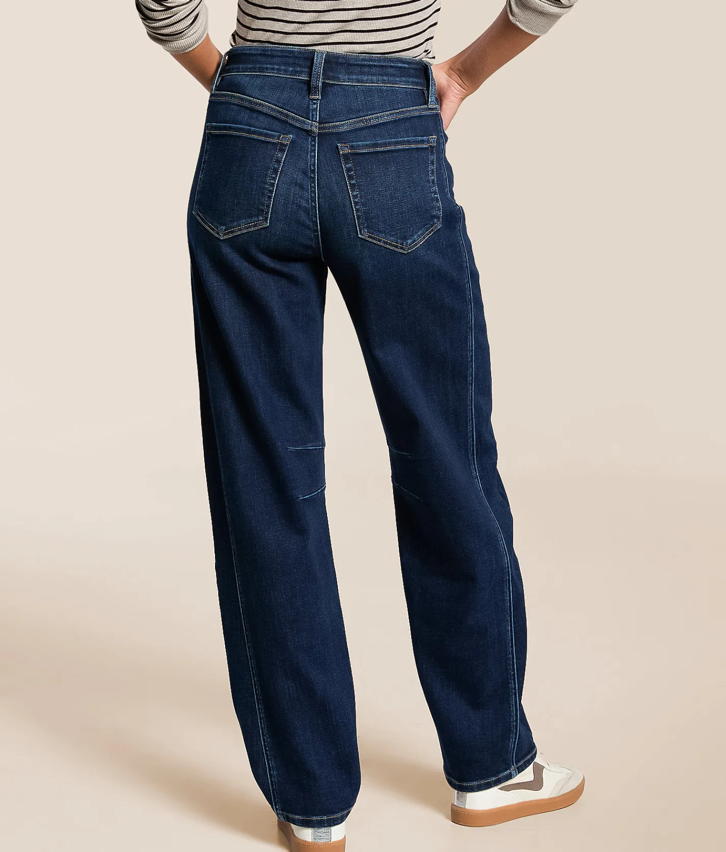 Bottoms | VERVET by Flying Monkey Kate High Rise Barrel Stretch Jean Luminosity