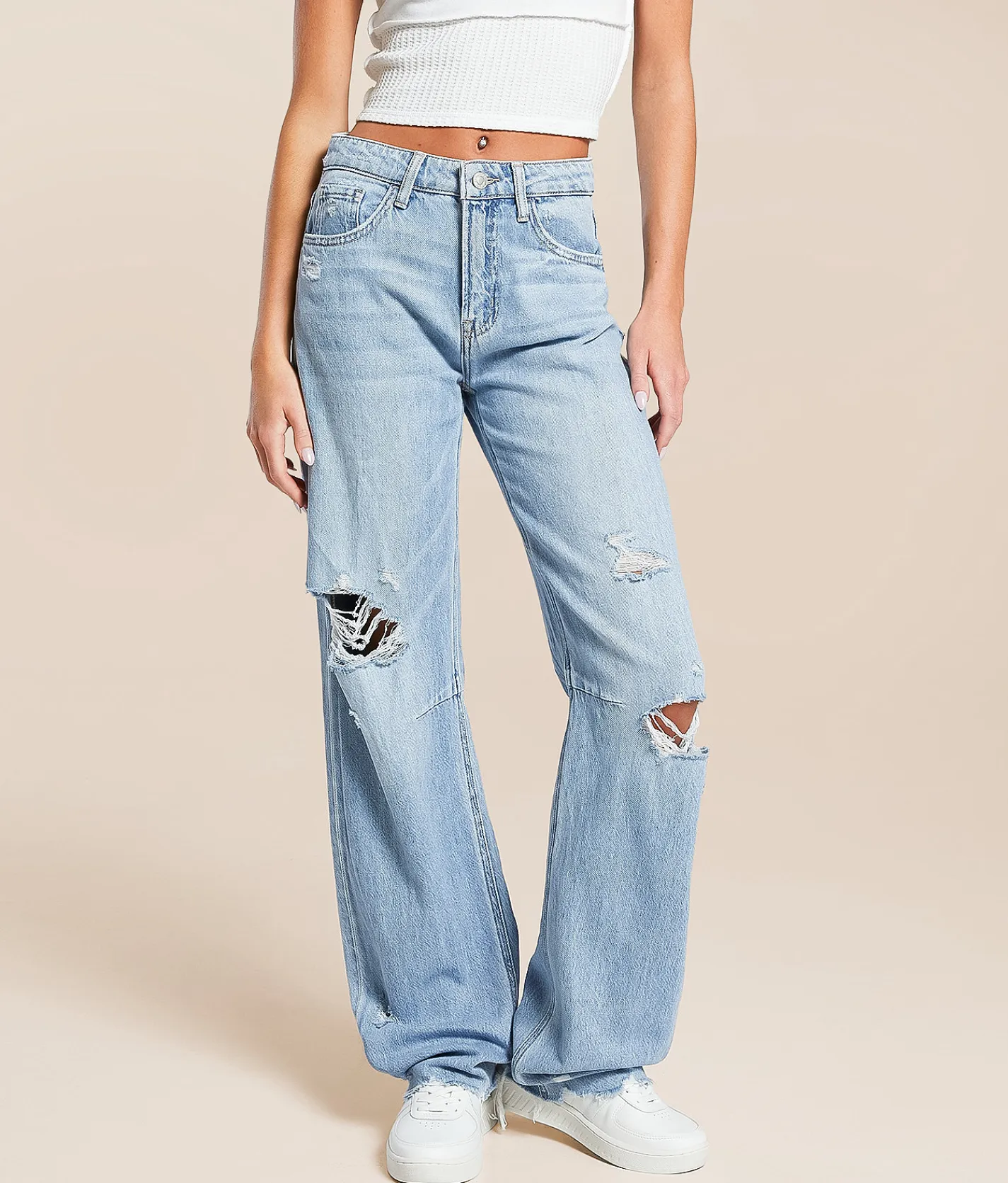 VERVET by Flying Monkey Kate High Rise Barrel Stretch Jean Huzzah Discount