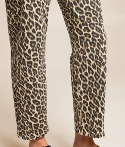 Jeans|Bottoms | VERVET by Flying Monkey Kate Barrel Stretch Jean Leopard