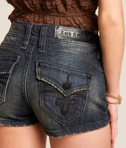 Bottoms|Shorts | Rock Revival Kate Low Rise Stretch Short Kate H206