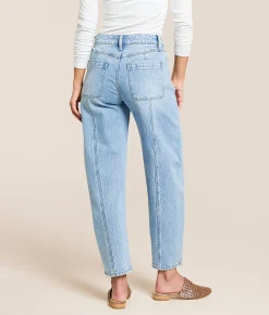 VERVET by Flying Monkey Kate Rhinestone & Stud Barrel Jean Shiny Show Sale