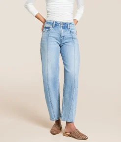 VERVET by Flying Monkey Kate Rhinestone & Stud Barrel Jean Shiny Show Sale