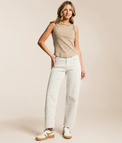 Jeans|Bottoms | VERVET by Flying Monkey Kate d Barrel Stretch Jean Stripe