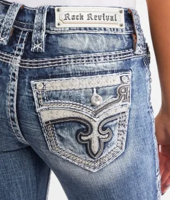 Rock Revival Kaylla Low Rise Boot Stretch Jean Kaylla B207 Best