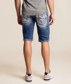 Bottoms|Shorts | Rock Revival Keegan Stretch Short Keegan H203
