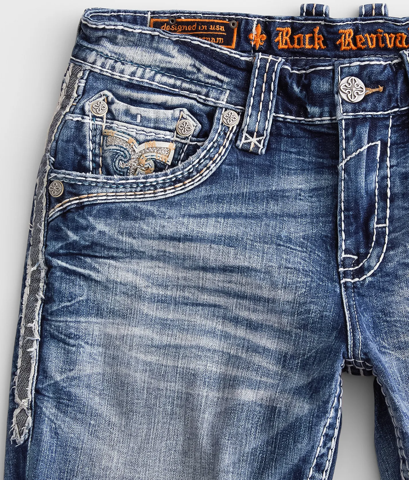 Rock Revival Jeans|Bottoms | Rock Revival Keenan Straight Stretch Jean Keenan J206