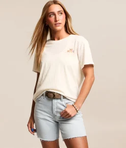 Salt Life Keep Palm T-Shirt Cream Hot