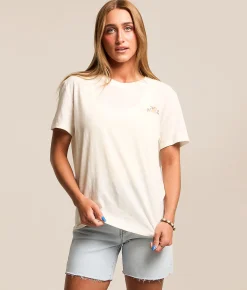 Salt Life Keep Palm T-Shirt Cream Hot