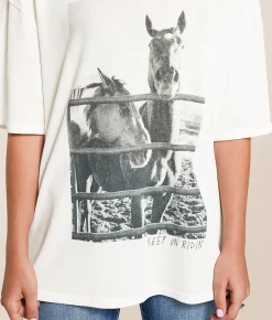 Tops | Z Supply Keep Ridin' Socal T-Shirt Sea Salt