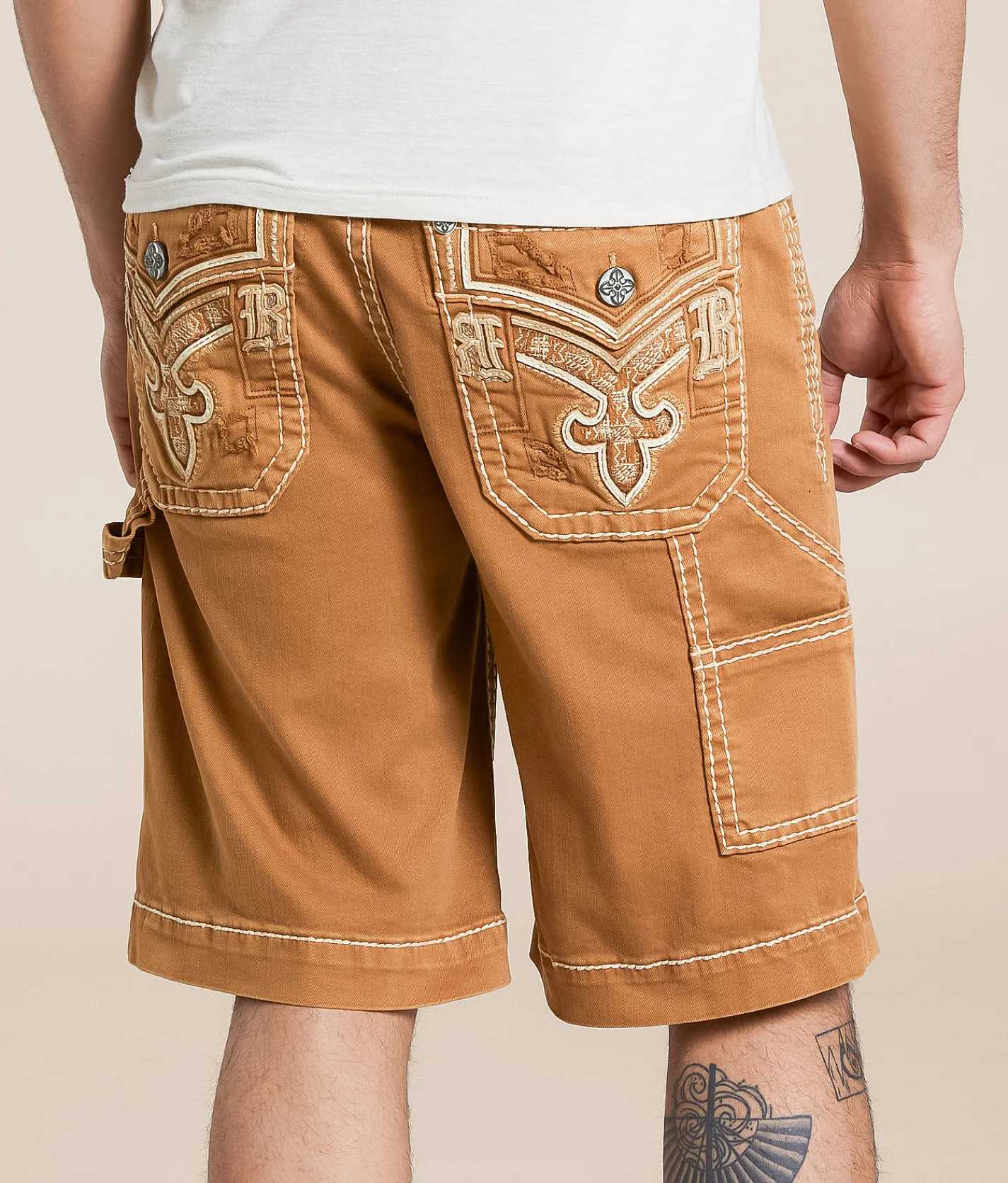 Bottoms|Shorts | Rock Revival Keeton 12" Utility Stretch Short Keeton H200