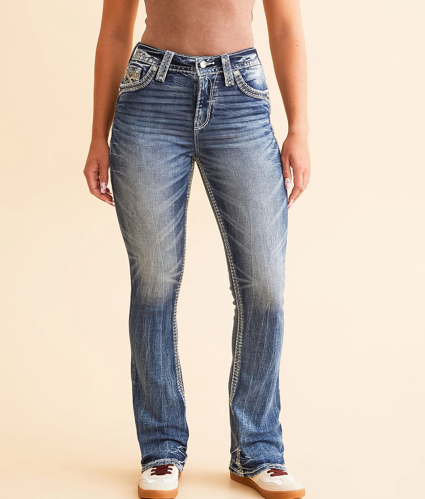 Jeans|Bottoms | Rock Revival Kelcie High Rise Boot Stretch Jean Kelcie UB211