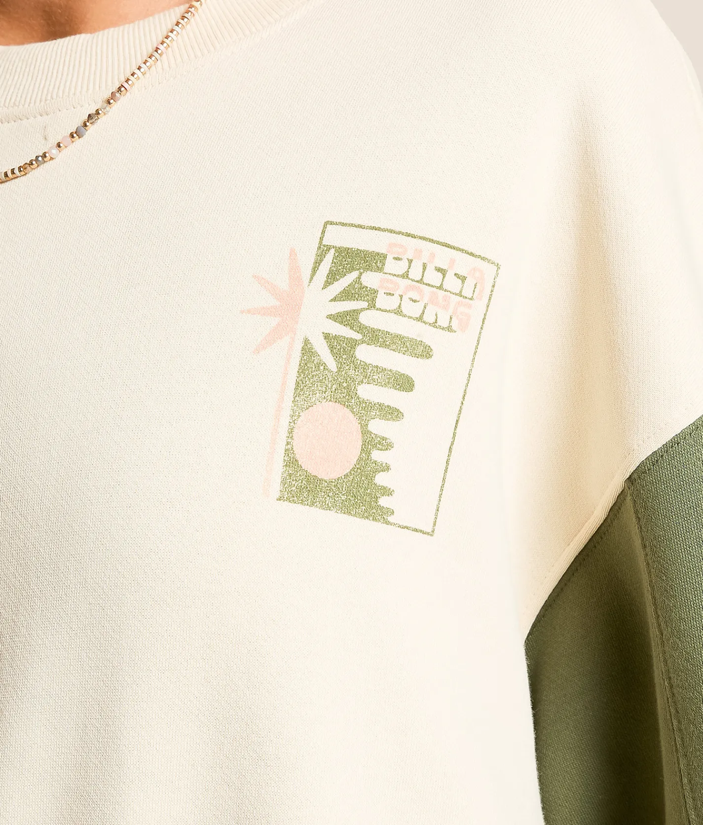 Tops | Billabong Kendal Oversized Pullover Whitecap