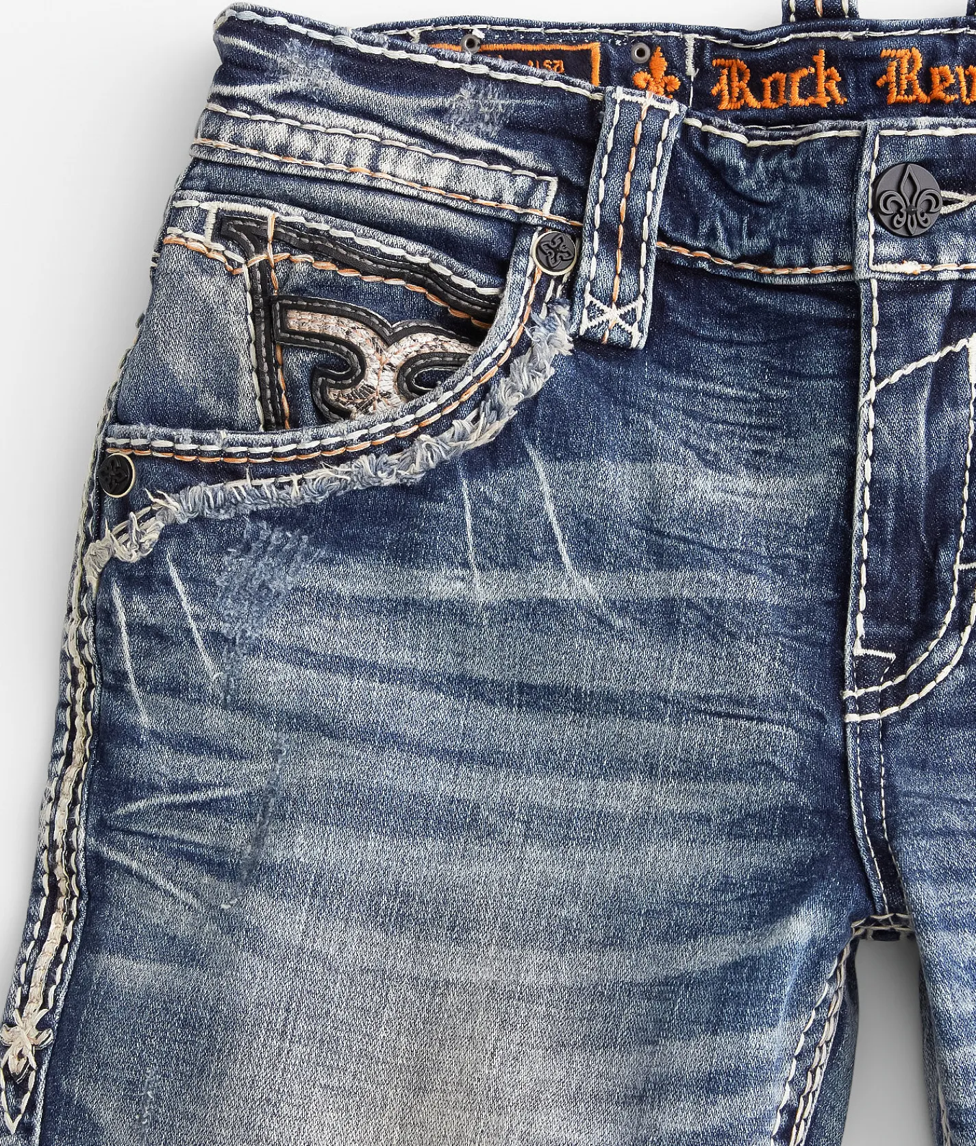 Bottoms | Rock Revival Kenny Slim Straight Stretch Jean Kenny SJ203