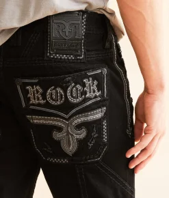 Rock Revival Kento Straight Cargo Stretch Jean Kento J200 Hot