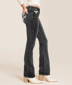 Jeans|Bottoms | Rock Revival Kiella Low Rise Tailored Boot Stretch Jean Kiella LT201