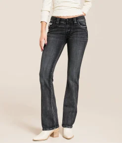 Jeans|Bottoms | Rock Revival Kiella Low Rise Tailored Boot Stretch Jean Kiella LT201