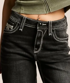 Rock Revival Kiella Wide Leg Stretch Jean Kiella UW203 Discount
