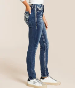 Rock Revival Kimberly Curvy High Rise Skinny Stretch Jean Kimberly HS203 Discount