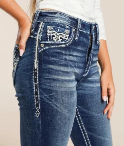 Rock Revival Kimberly Curvy High Rise Skinny Stretch Jean Kimberly HS203 Discount