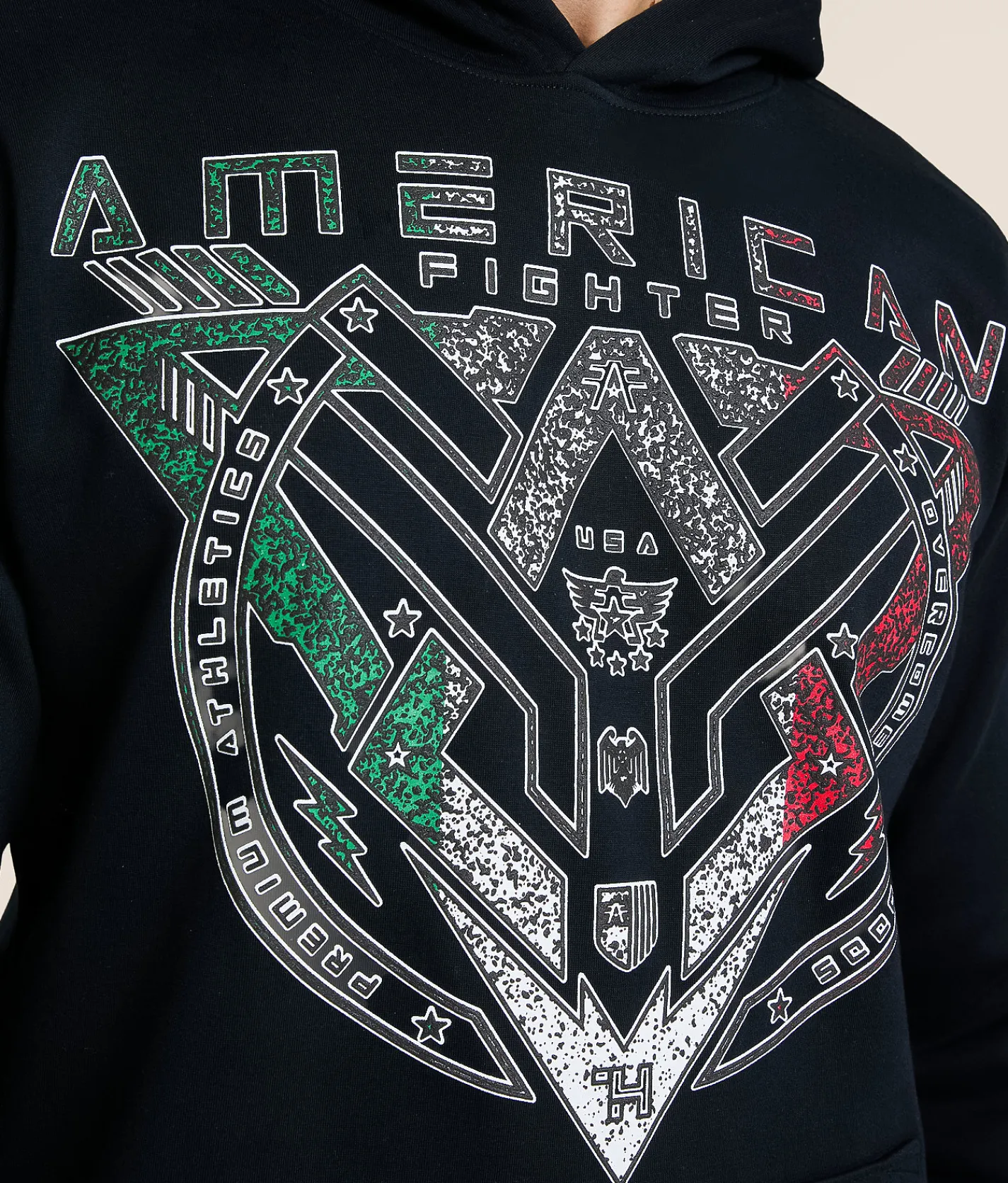 Tops | American Fighter Kingsland Hooded Sweatshirt Black