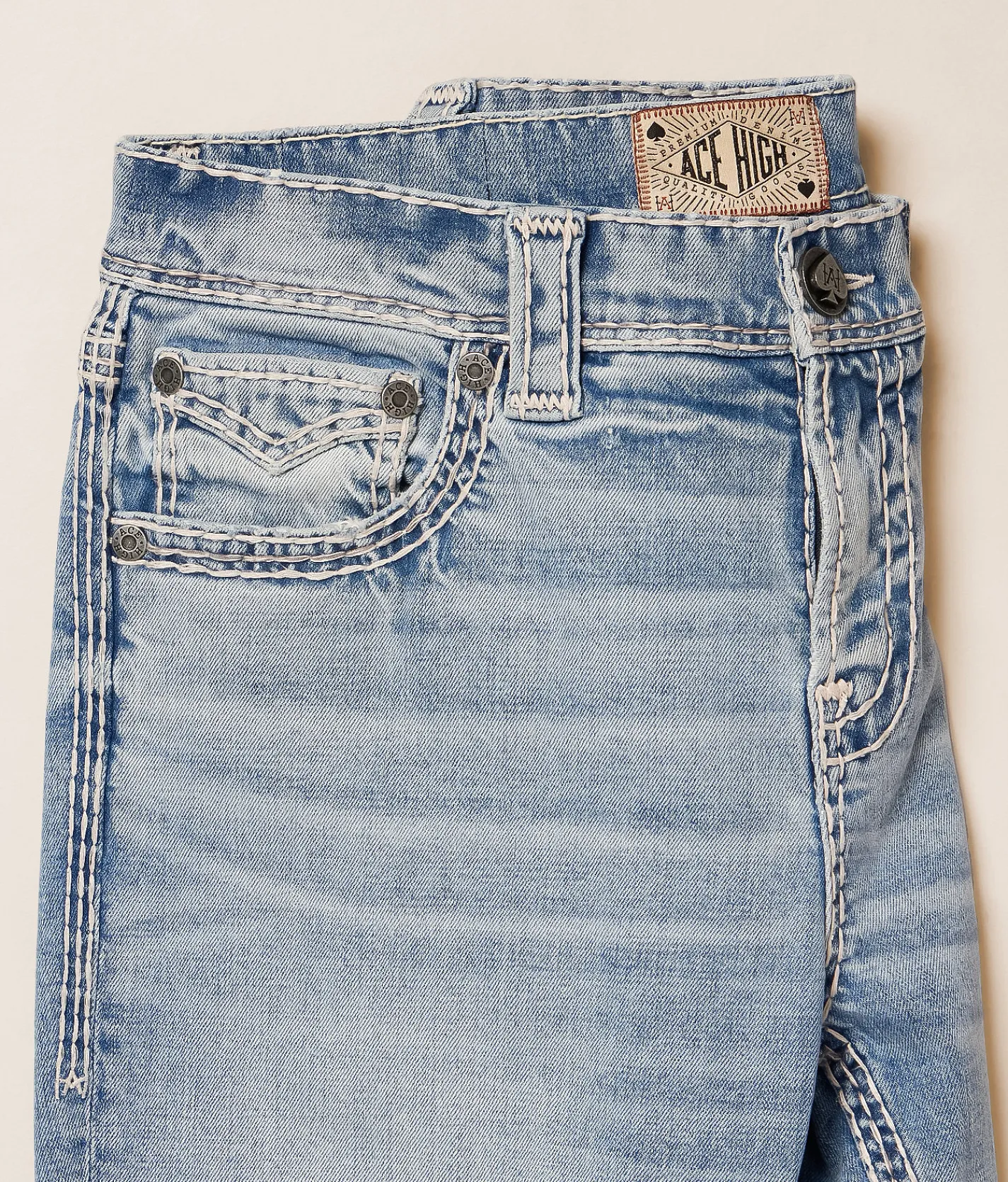 Ace High King Straight Stretch Jean Call Bluff Discount