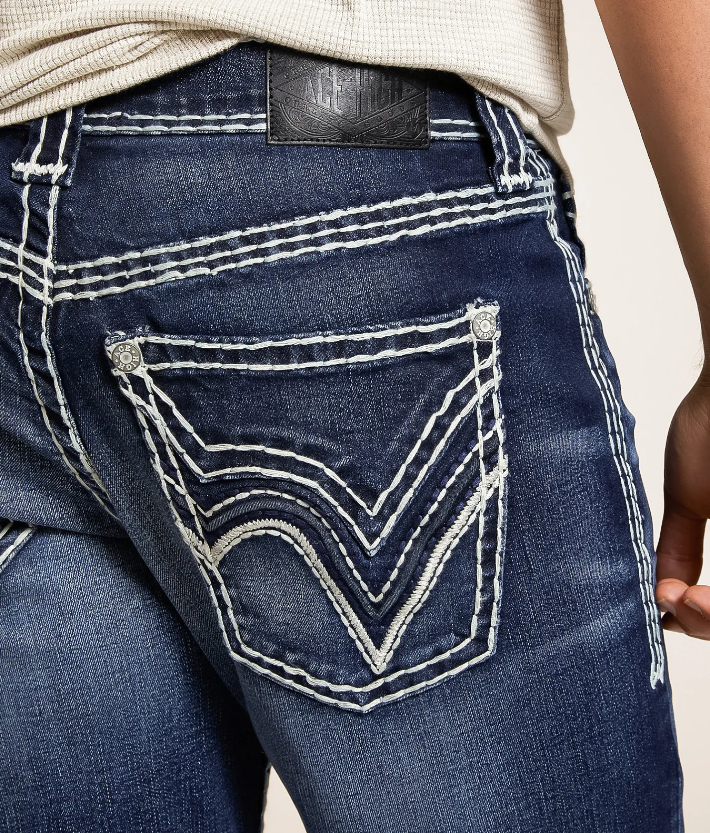 Ace High King Straight Stretch Jean Chase Sale