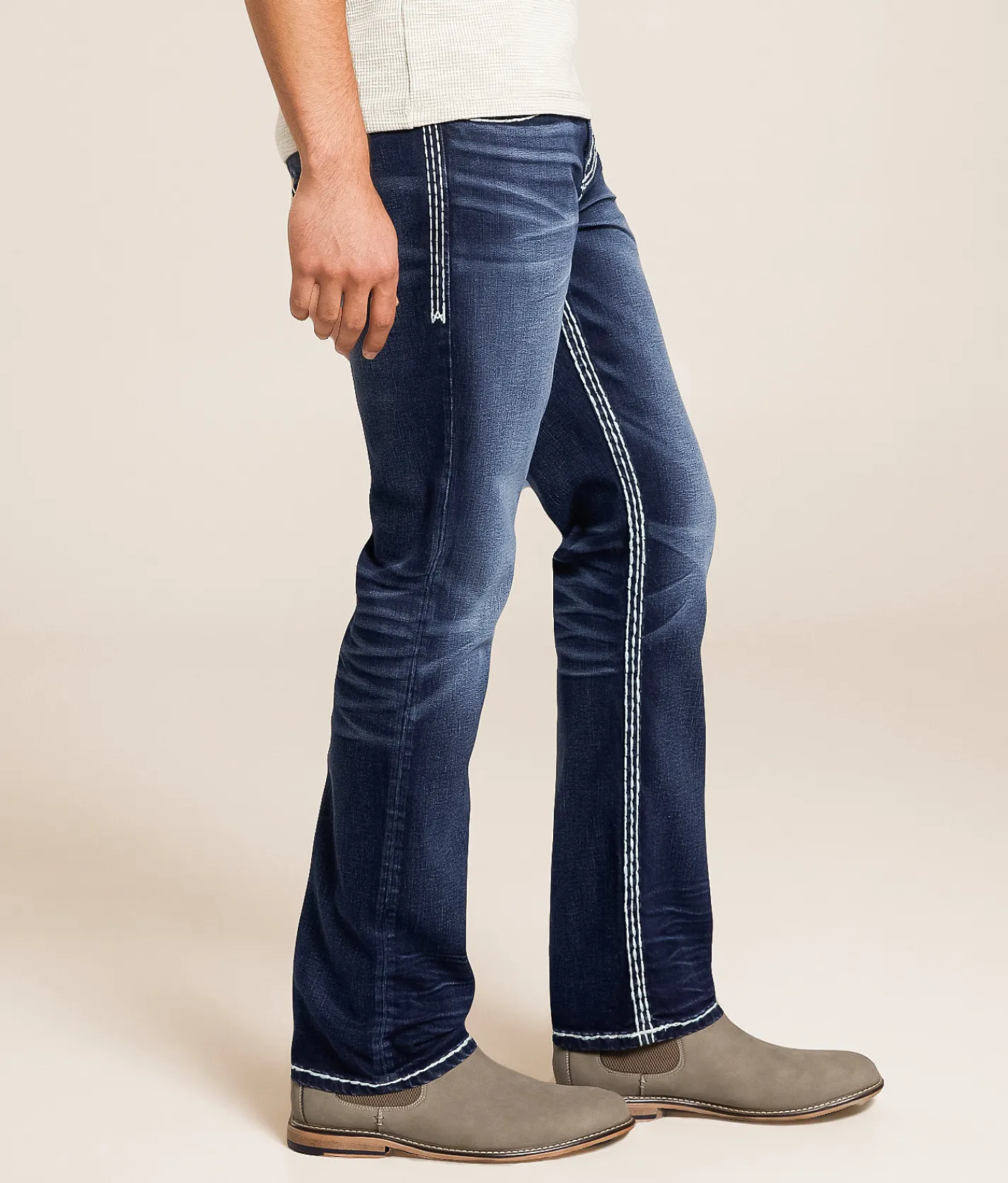 Ace High King Straight Stretch Jean Chase Sale