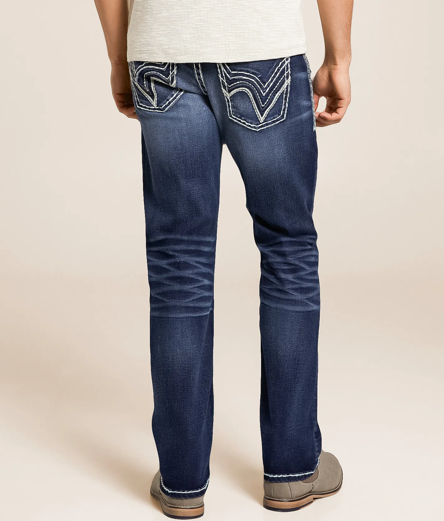 Ace High King Straight Stretch Jean Chase Sale
