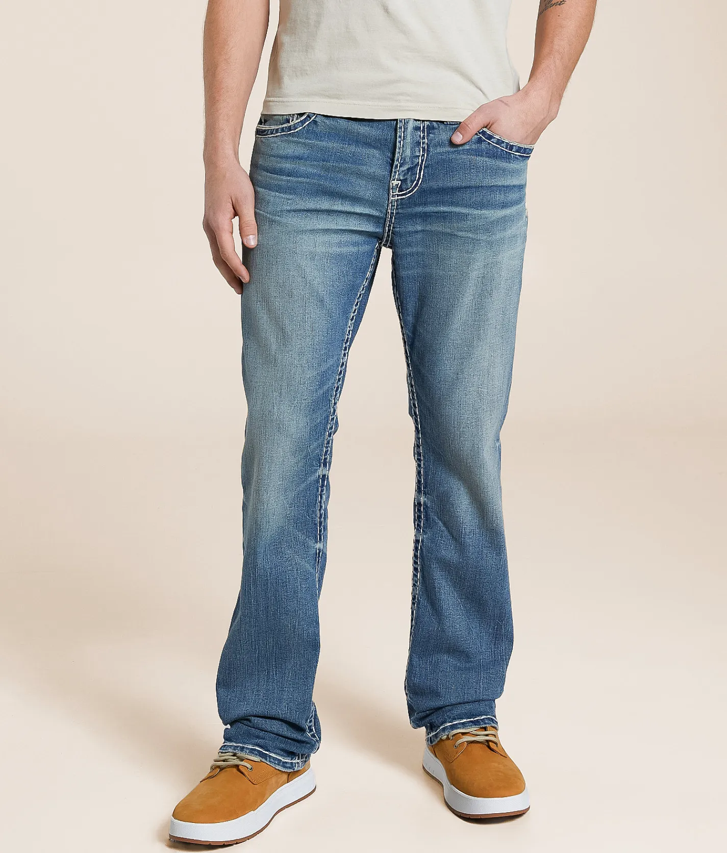 Bottoms|Jeans | Ace High King Straight Stretch Jean Hold Em