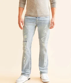Bottoms | Ace High King Straight Stretch Jean Blaze