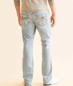 Bottoms | Ace High King Straight Stretch Jean Blaze