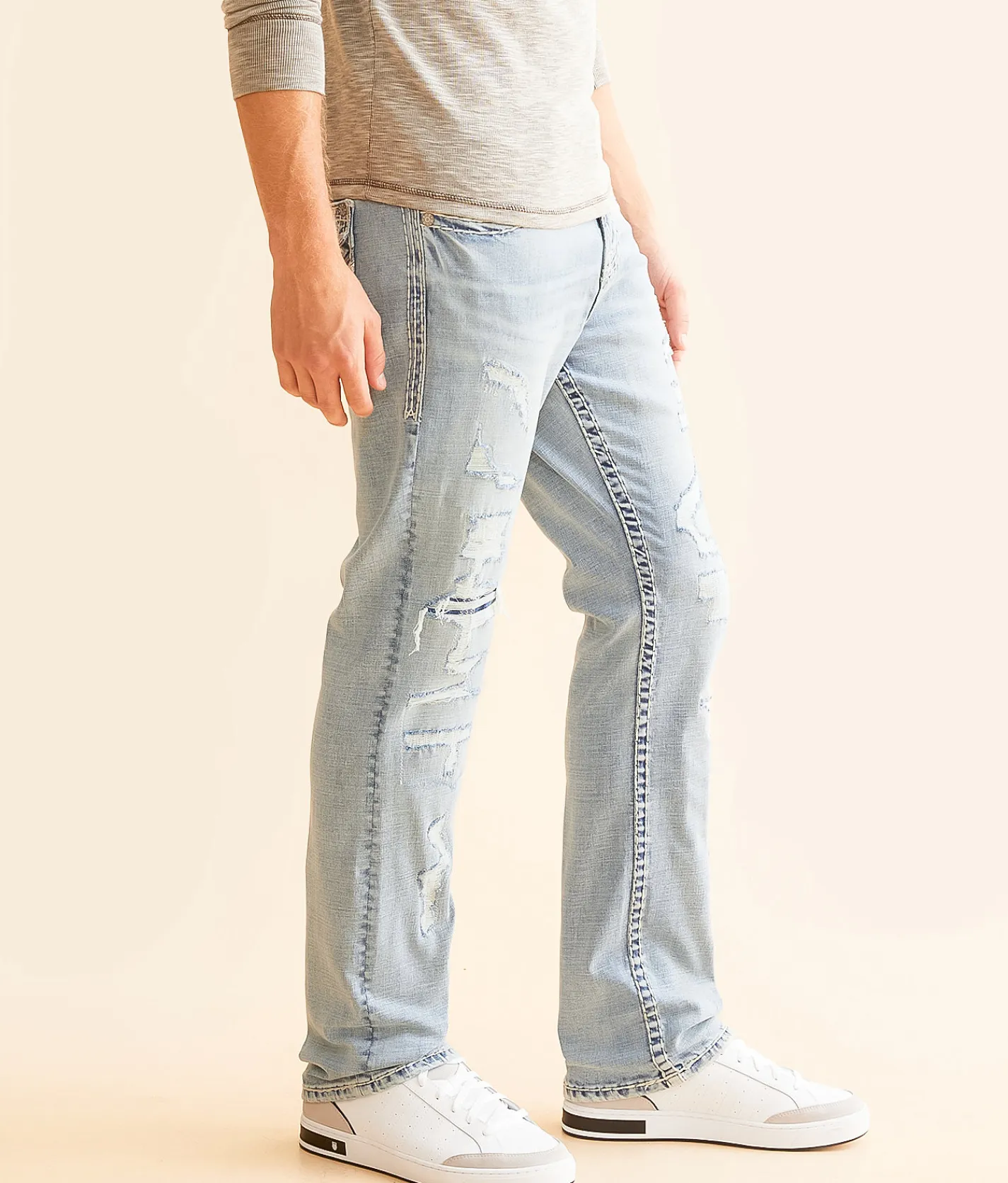 Ace High King Straight Stretch Jean Blaze Outlet