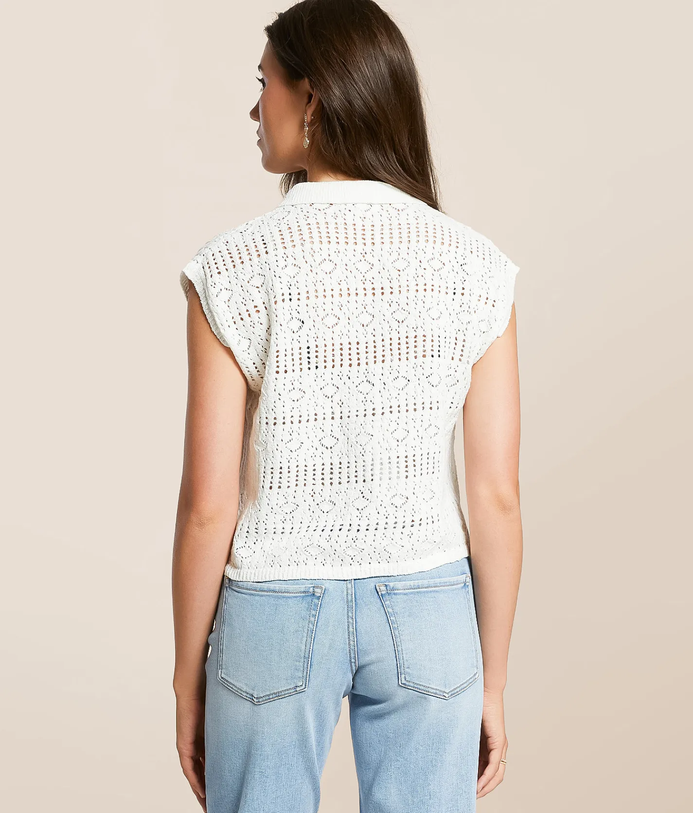 Z Supply Kinsley Cardigan Sweater White Hot